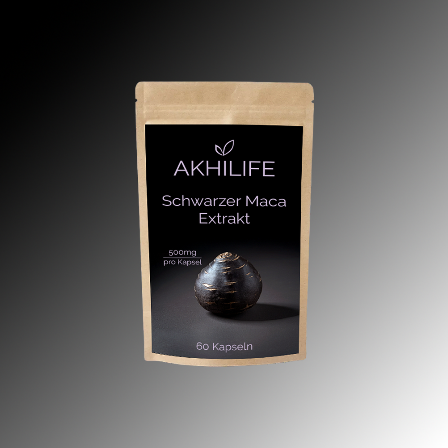 Bio Schwarzes Maca Extrakt 10:1 (Lepidium meyenii)