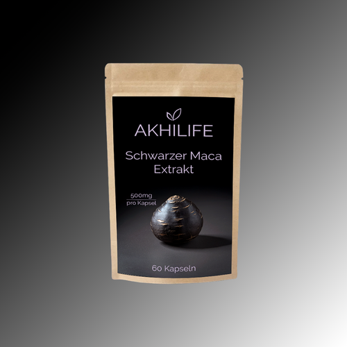 Bio Schwarzes Maca Extrakt 10:1 (Lepidium meyenii)