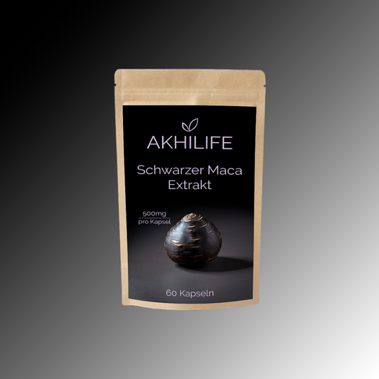 Bio Schwarzes Maca Extrakt 10:1 (Lepidium meyenii)