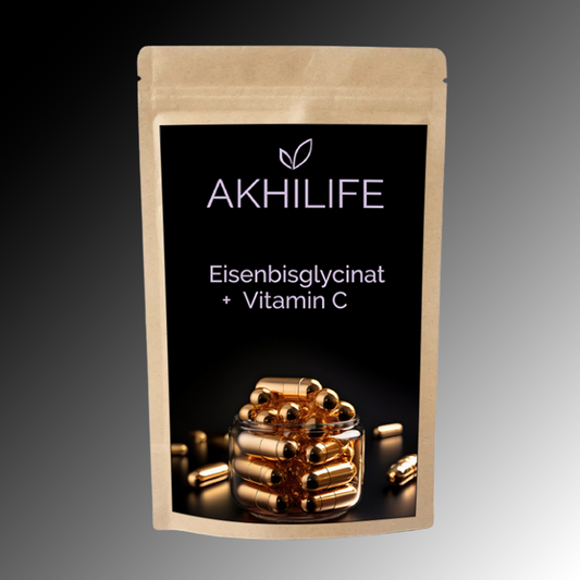 Eisenbisglycinat mit Vitamin C hochdosiert