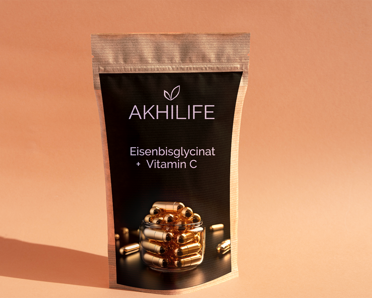 Eisenbisglycinat mit Vitamin C hochdosiert