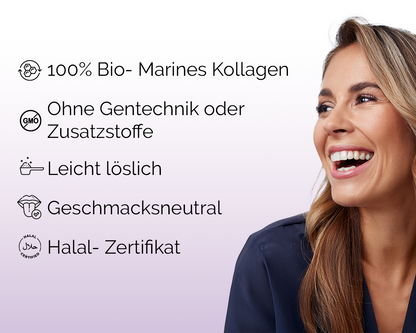 Bio Rinderkollagen Pulver Kollagen Typ I & III