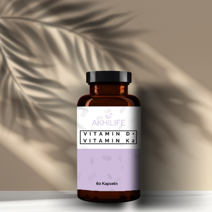 Vitamin D3 + Vitamin K2 MK-7 all-trans hochdosiert